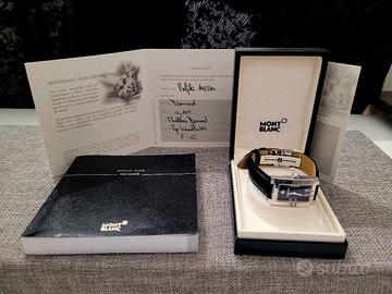Orologio Montblanc con diamante 