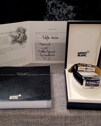 Orologio Montblanc con diamante 