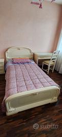 Cameretta per bambina in laccato avorio