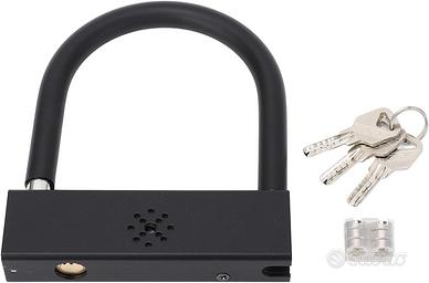 Lucchetto a U per Moto con Allarme 110 DB