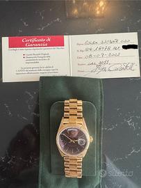 Rolex daydate oro giallo