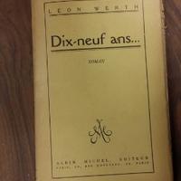 Leon Werth romanzo 1922