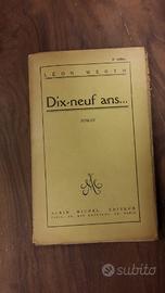 Leon Werth romanzo 1922