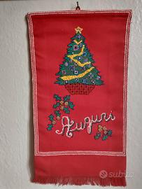 Decorazione natalizia RICAMATA A MANO