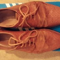 Scarpe uomo marrone chiaro vero cuoio 