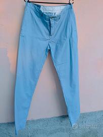 Chino Polo Ralph Lauren azzurro -w34/L34 taglia 48