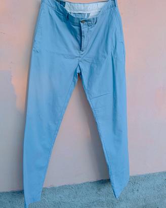 Chino Polo Ralph Lauren azzurro -w34/L34 taglia 48
