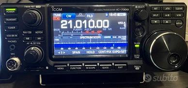 ICOM 7300 ricetrasmettitore HF+50MHz 100W