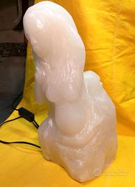 ABATJOUR (statua di sale)