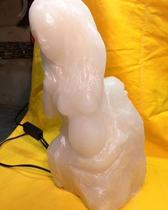 ABATJOUR (statua di sale)