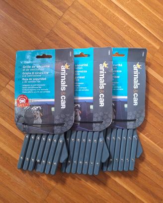 Griglia di sicurezza e di ventilazione auto Cani