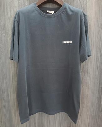 T-shirt uomo blu Bikkembergs taglia M