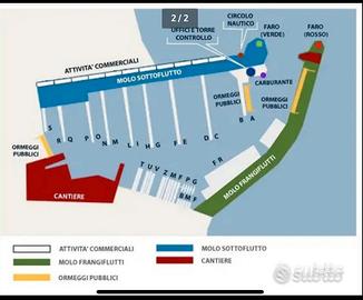 Posto barca Cala Galera molo H
