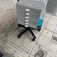 CASSETTIERA SCRIVANIA OLIVETTI SYNTHESIS