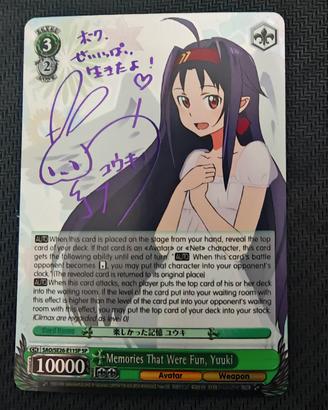 yuuki konno signed 