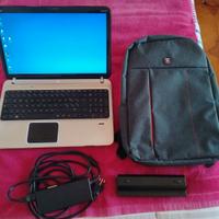 Notebook HP pc portatile OFFICE cd wifi webcam