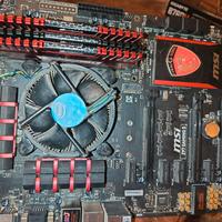 MB MSI Z97 GAMING + CPU I5 4690 + 16GB RAM CORSAIR