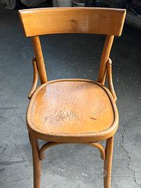 Seggiole in legno vintage
