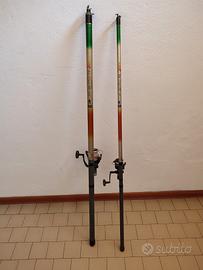 Set di 2 canne da pesca