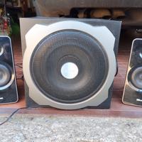 Casse + Subwoofer Trust Tytan 60W Nero 2.1