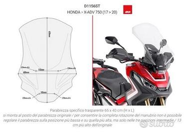 Parabrezza GIVI per Honda X ADV codice D1156ST