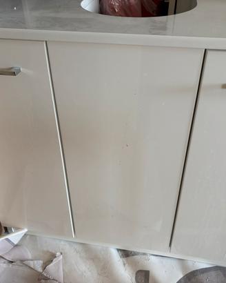 Mobile bagno copricolonna lavello