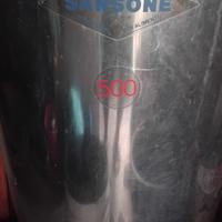 Silus in acciaio per vino