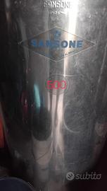 Silus in acciaio per vino