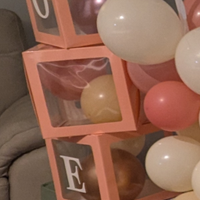 Scatole primo compleanno