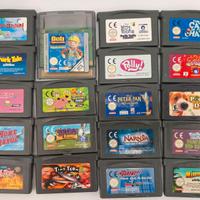 Lotto 19 giochi Nintendo GBA