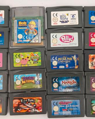 Lotto 19 giochi Nintendo GBA