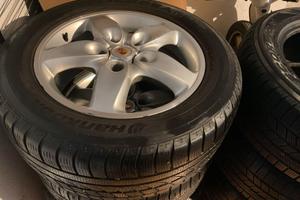 Cerchi Lega Originali Porsche Cayenne18"+Pneumatic