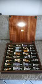 Scacchiera Dal Negro Con Personaggi Antica Cina