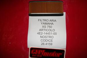 Filtro aria YAMAHA XS 750