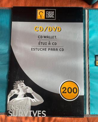 Book porta CD/DVD (per 200 pezzi) Case Logic