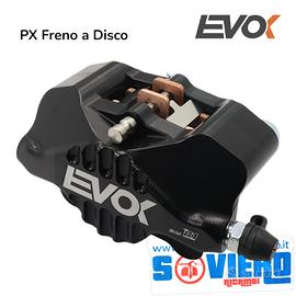 Pinza Freno Anteriore nera EVOK Iron Brake P34 Ves