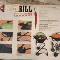 Barbecue elettrico, veranda, giardino, terrazza,