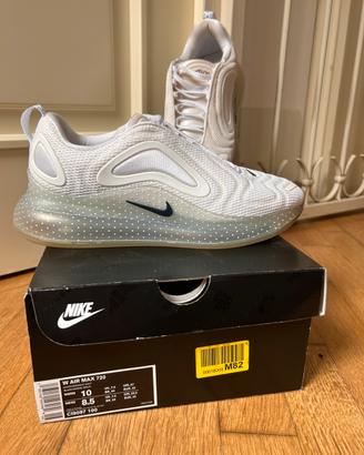 Nike W AIR MAX 720 white/midnight navy suola pois
