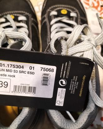  scarpe antinfortunistiche uomo n.39 Diadora 