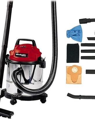 Einhell Bidone Aspira Solidi E Liquidi, Multicolor