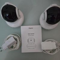 Coppia videocamere sorveglianza smart wifi
