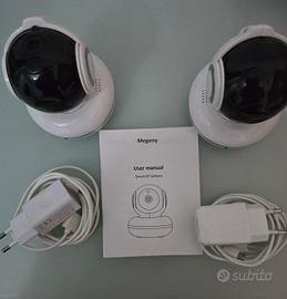 Coppia videocamere sorveglianza smart wifi