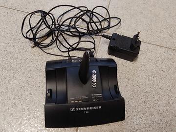 Stazione wireless Sehnheiser T60 per cuffie 434MHZ