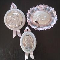 Angeli laminati argento