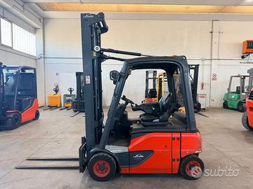 CARRELLO ELEVATORE MULETTO ELETTRICO LINDE 16 QUIN