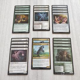 Mazzo carte Magic Bianco Verde AVVENTURE fiabe mtg