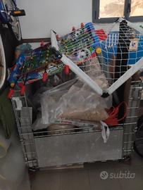 Gabbia industriale in acciaio 