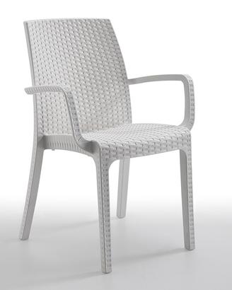 Sedie Impilabili Poilpropilene Ristorante Cod3165B