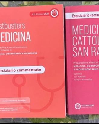 libri preparazione test medicina
