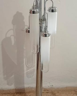 Lampada a piantana Mazzega in vetro di Murano 